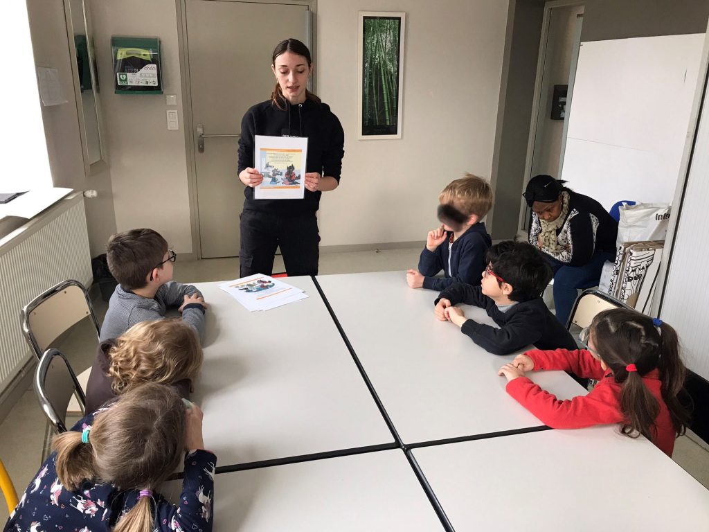 atelier bucco-dentaire avec des enfants