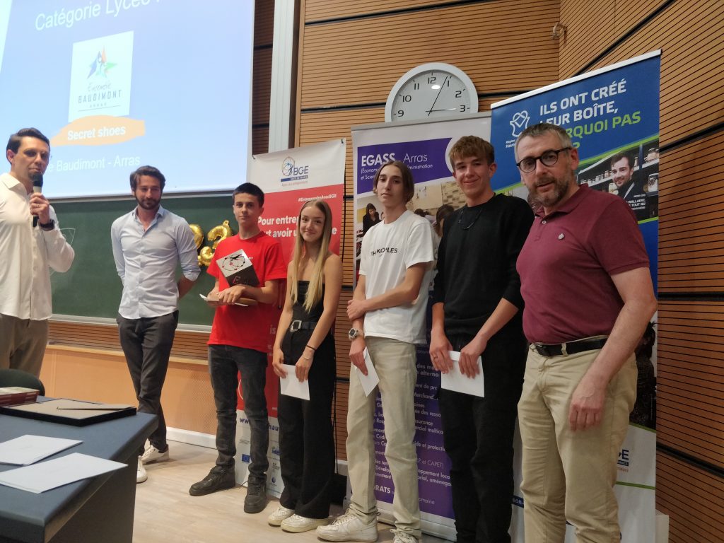 Prix BGE lycéens Pôle Pro Baudimont Arras