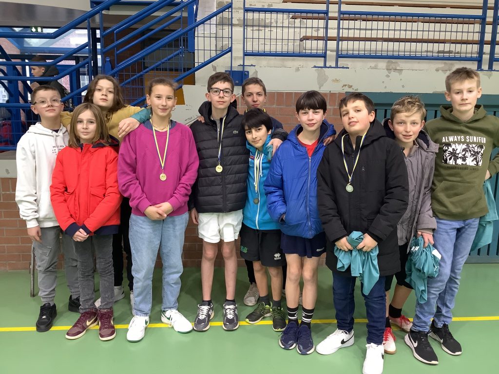 Compétition départementale UGSEL de tennis de table