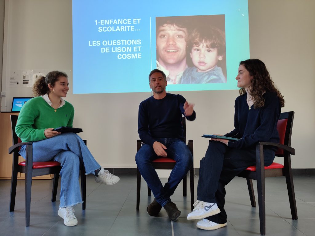 julien benedetto conférence débat infocomm lycée baudimont